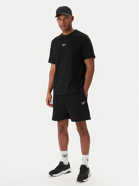Reebok Reebok Conjunto de camiseta y pantalones cortos Baz RK25609CCM Negro Regular Fit