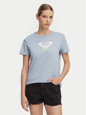 Roxy Roxy Póló Ocean Road Art ERJZT06015 Kék Regular Fit