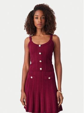 Guess Guess Top W6YR25 Z0972 Guinda/burdeos Slim Fit