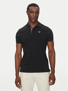 Barbour Barbour Поло Tartan MML0012BK31 Чорний Regular Fit