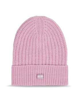Tommy Jeans Čiapka Tommy Jeans Tjw Cosy Knit Beanie AW0AW15462 Ružová