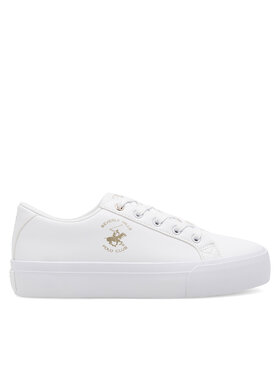 Beverly Hills Polo Club Sneakersy Beverly Hills Polo Club BHPC040W Biela