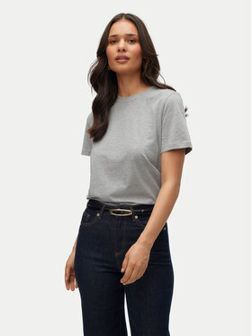 Vero Moda Vero Moda Футболка Paulina 10316991 Сірий Regular Fit