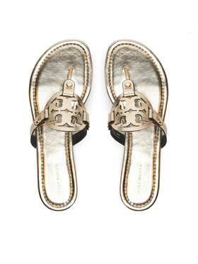 Tory Burch В'єтнамки Tory Burch Miller 162596 Золотий