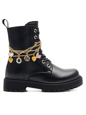 DeeZee Šnurovacia obuv DeeZee CS5587-17 Čierna