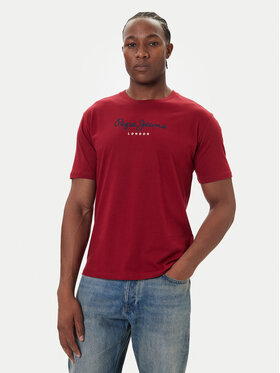 Pepe Jeans Pepe Jeans Camiseta Eggo N PM509979 Rojo Regular Fit