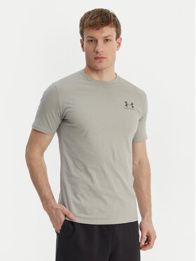 Under Armour Under Armour Футболка Left Chest Logo SS 1326799 Сірий Loose Fit