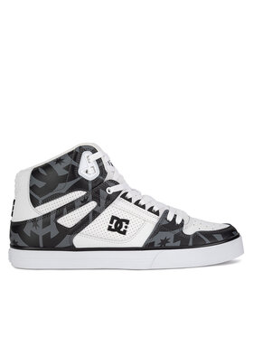 DC Shoes Snīkeri DC Shoes PURE HIGH-TOP WC ADYS400043-XKWS Balts