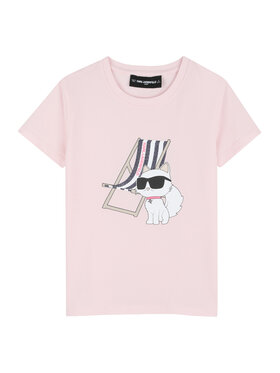 Karl Lagerfeld Kids Karl Lagerfeld Kids Camiseta Z31157 D Rosa Regular Fit