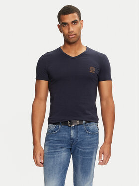 Versace Versace Футболка AUU01004 1A1001 Cиній Regular Fit
