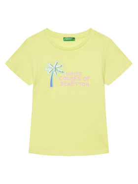 United Colors Of Benetton United Colors Of Benetton Футболка 3I1XG10JB Жовтий Regular Fit