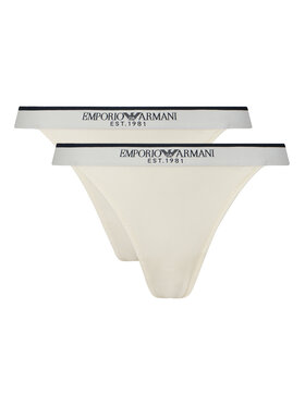 Emporio Armani Underwear Emporio Armani Underwear Conjunto de tangas EW000405 AF27298 U1131 Blanco