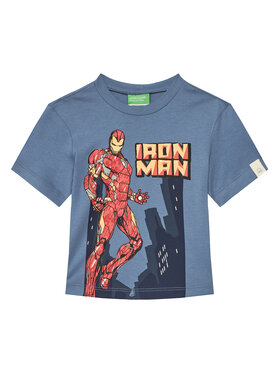 United Colors Of Benetton United Colors Of Benetton Футболка 35RYG10I1 Голубий Regular Fit