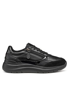 Geox Sneakersy Geox D Plummery D56YNE 05402 C9997 Čierna