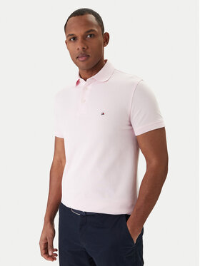 Tommy Hilfiger Tommy Hilfiger Polo 1985 MW0MW17771 Ροζ Slim Fit
