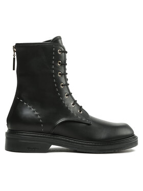 Max Mara Šnurovacia obuv Max Mara Urbancompact 2347960137600 Čierna