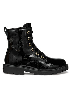 Geox Bakancs Geox J Shaylax Girl J56EXA 00067 C9999 S Fekete
