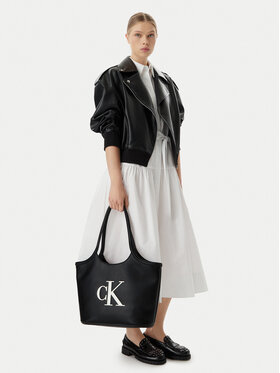 Calvin Klein Handtasche Calvin Klein Bold Ck LV04F3562G Schwarz