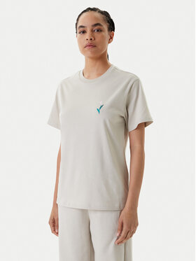 adidas adidas Majica House of Tiro Graphic JM4358 Bež Regular Fit