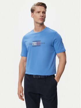 Tommy Hilfiger Tommy Hilfiger Camiseta MW0MW43226 Azul Regular Fit