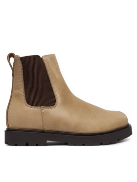 Birkenstock Členková obuv s elastickým prvkom Birkenstock Highwood Slip On 1033180 Béžová