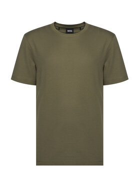 BOSS BOSS Camiseta Tiburt 240 50452680 Verde Regular Fit