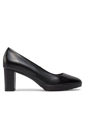 Geox Salonarji Geox D Walk Pleasure 60 D35TED 000Y3 C9999 Črna