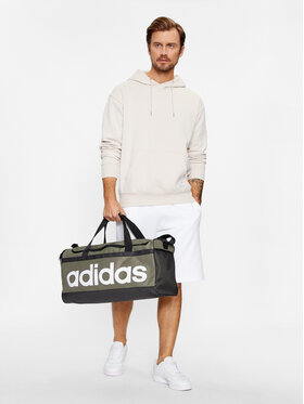 adidas Спортивна сумка adidas Essentials Linear Duffel Bag Medium HR5350 Зелений