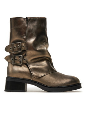 Steve Madden Škornji Steve Madden Bonfire SM11003415 Zlata