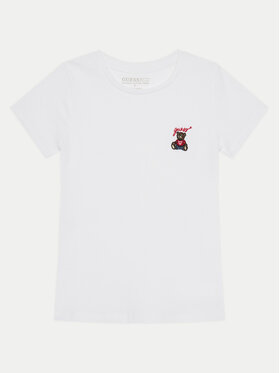 Guess Guess Футболка J5RI44 J1314 Білий Regular Fit