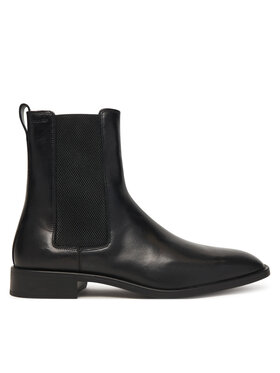 Calvin Klein Kotníková obuv s elastickým prvkem Calvin Klein Slim Ess HM0HM01914 Černá