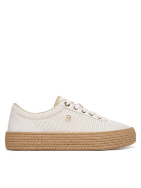 Tommy Hilfiger Espadrilles Tommy Hilfiger FW0FW09173 Weiß
