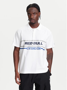 Pepe Jeans Pepe Jeans Поло Red Bull Racing Moto Panel RM540017 Білий Regular Fit