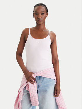 Tommy Jeans Tommy Jeans Top DW0DW22278 Rosa Slim Fit