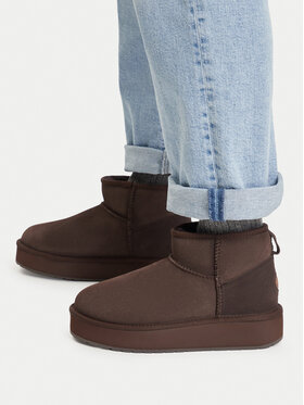 EMU Australia Sněhule EMU Australia Stinger Micro Flatform 2.1 W13296 Tmavě hnědá