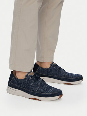 Clarks Туфлі Clarks Easeway Lace 26187413 Cиній