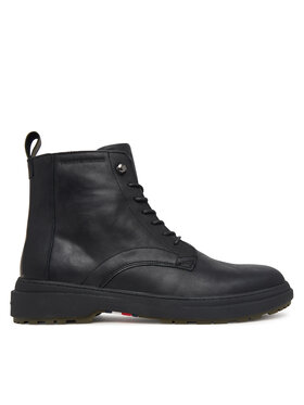 Tommy Hilfiger Bakancs Tommy Hilfiger Hilfiger Outdoor Warm Lth Boot FM0FM05960 Fekete