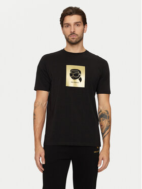KARL LAGERFELD KARL LAGERFELD T-shirt 755460 551235 Crna Regular Fit