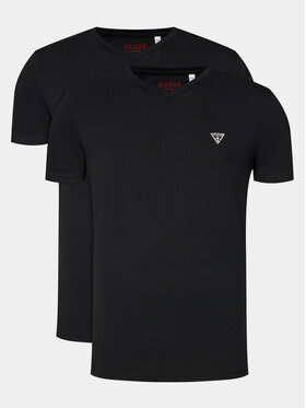 Guess Guess Комплект футболок Caleb U97G03 KCD31 Чорний Regular Fit