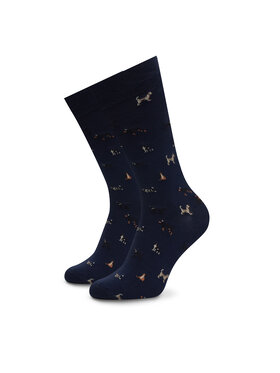 Barbour Dlouhé ponožky Barbour Mavin Dog MSO0068BL79 Tmavomodrá