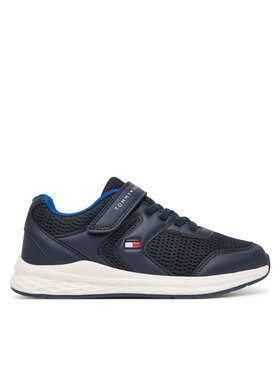 Tommy Hilfiger Sneakers Tommy Hilfiger Low Cut Lace-Up T3X9-34378-1697 S Dunkelblau