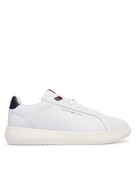 Tommy Hilfiger Sneakers Tommy Hilfiger Light Chunky Leather Sneaker FM0FM06000 Alb