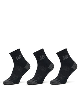 New Balance Garās zeķes New Balance Active Cushion Quarter Socks LAS35204BK Melns