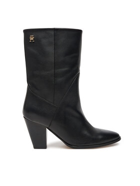 Tommy Hilfiger Polokozačky Tommy Hilfiger FW0FW08253 Černá