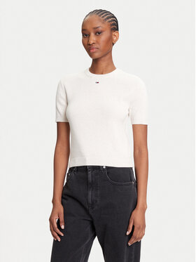 Tommy Jeans Tommy Jeans Camiseta Essential DW0DW19336 Beis Regular Fit