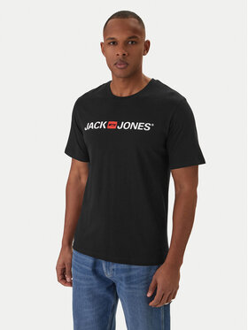 Jack & Jones Jack & Jones Футболка Jjecorp Logo 12137126 Чорний Slim Fit