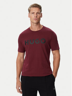 HUGO HUGO Camiseta Dulivio 50467556 Guinda/burdeos Regular Fit