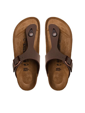 Birkenstock Žabky Birkenstock Gizeh Bs 0043753 Hnědá