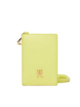 Tommy Hilfiger Kreditkartenetui Tommy Hilfiger Th Icon Cc Holder W/Strap AW0AW18480 Grün