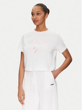 Guess Guess Футболка V5GI18 I3Z14 Білий Regular Fit